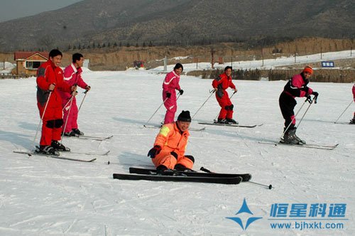 北京恒星科通公司年會——雪場精彩瞬間